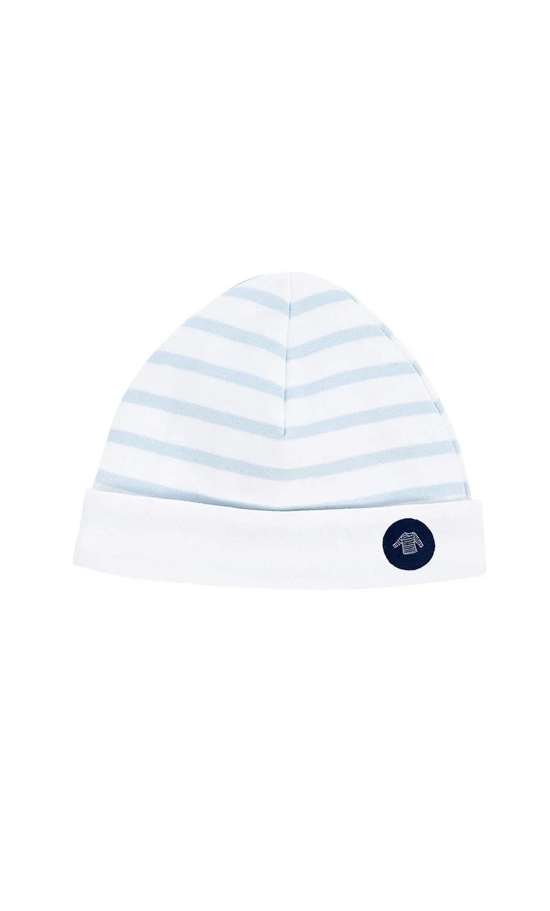 Fine Reversible beanie – interlock cotton Relaxed