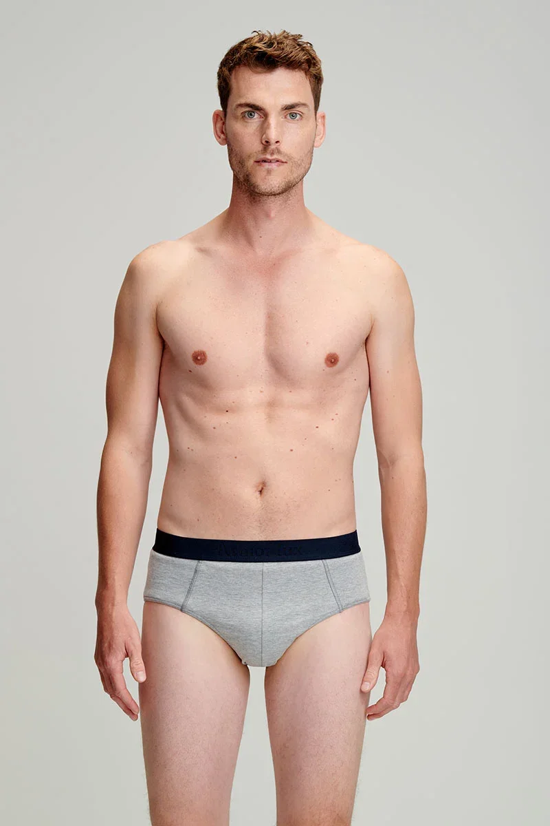 Premium Plain briefs – light organic cotton Soft