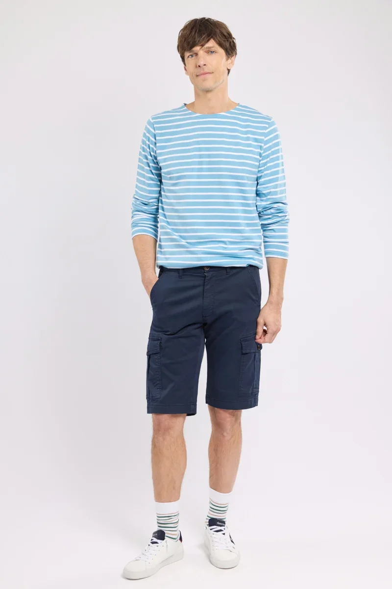 Sophisticated Cargo Bermuda shorts – cotton Fashionable