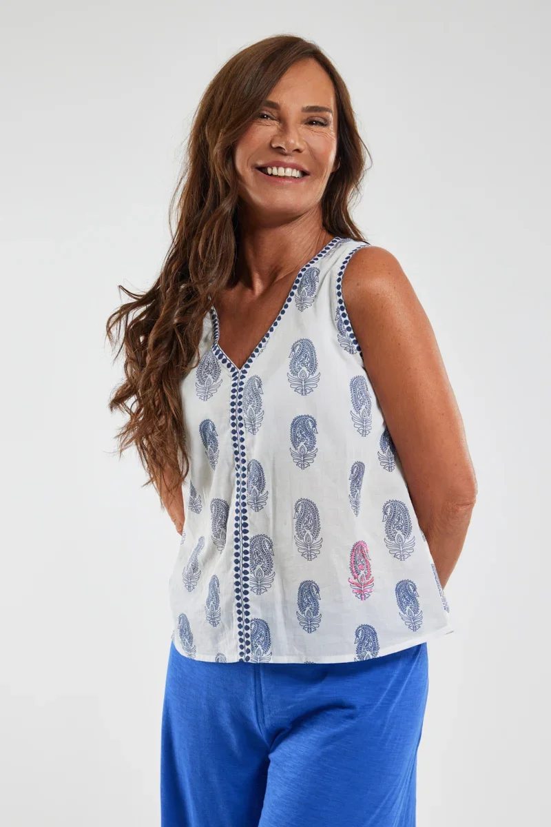 Minimalist Cœur De Miss – Ange sleeveless top Trendy