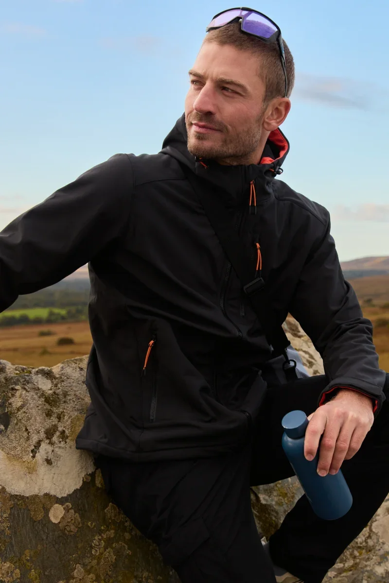 Refined SEABOARD softshell jacket Fine