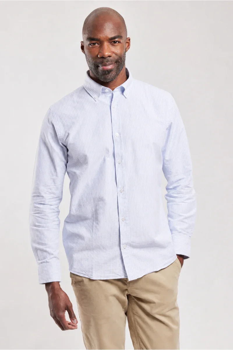 Exclusive Straight cut shirt Héritage – cotton Innovative