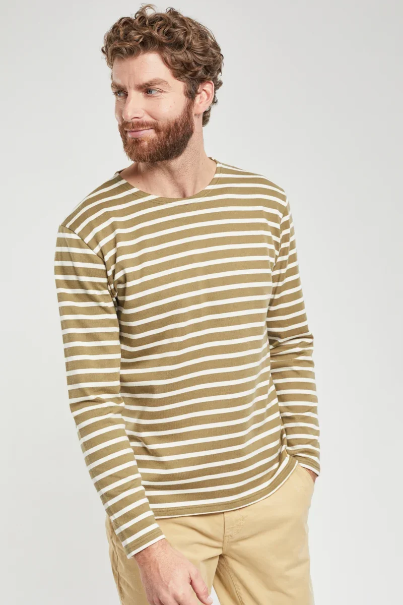 Healthy Breton striped shirt – rustic organic cotton Elite