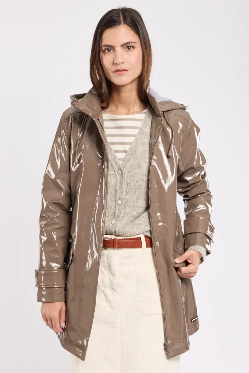 Original Shiny Waxed raincoat Next-Generation