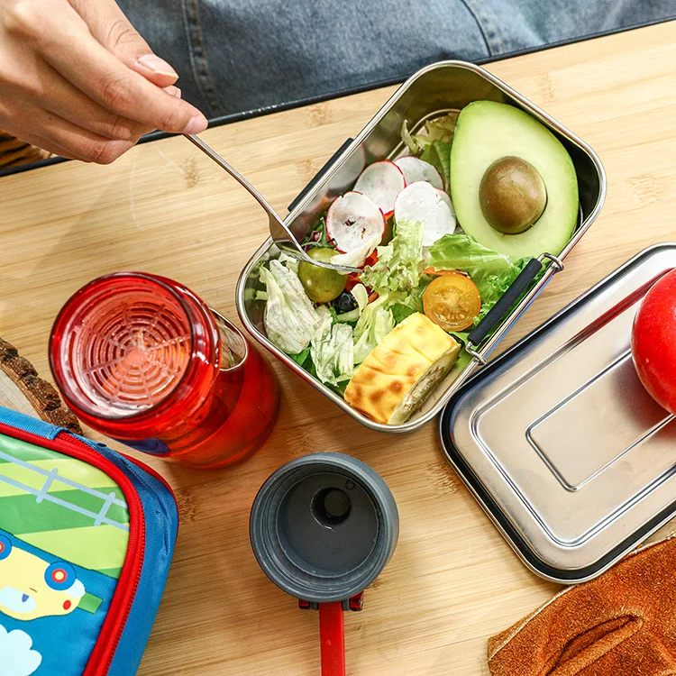 Easy-to-Use Stainless Steel Bento Box Set FCS7007 Proven