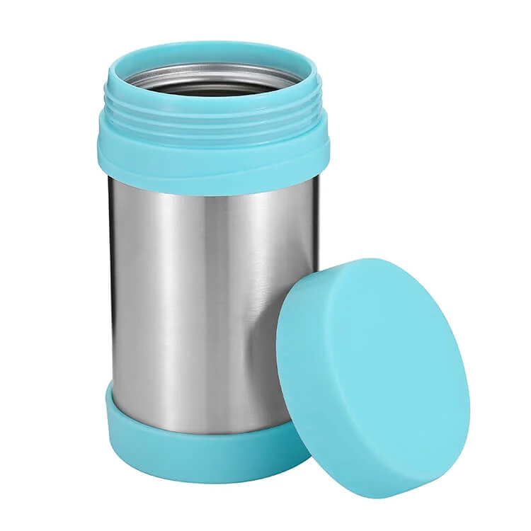 Reusable 17OZ Leakproof Double Wall Stainless Steel Jars With Lids 13705B Long-Lasting