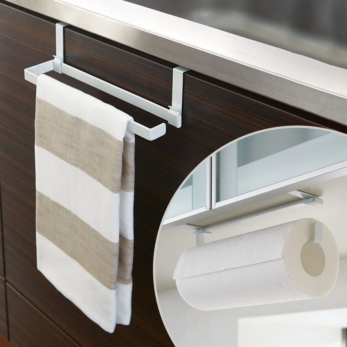 Green PAPER amp TOWEL RACK FLAT WH High-Performance