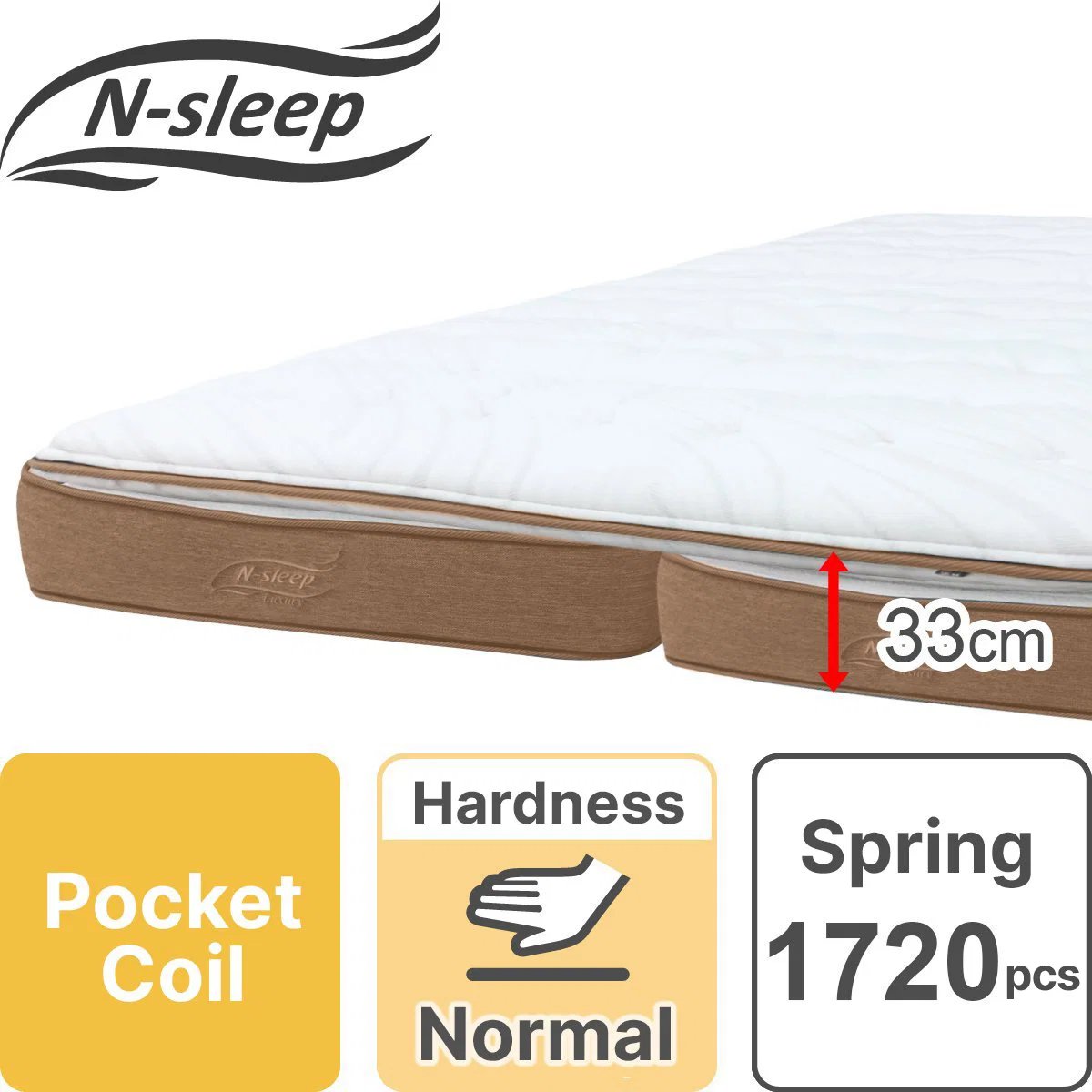Relaxed Q MATTRESS LUXURY L1-02MF UNT VH Excellent