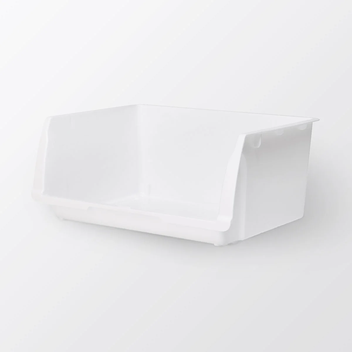 Practical STORAGE CONTAINER W O LID N-FLATTE REG WH Solid