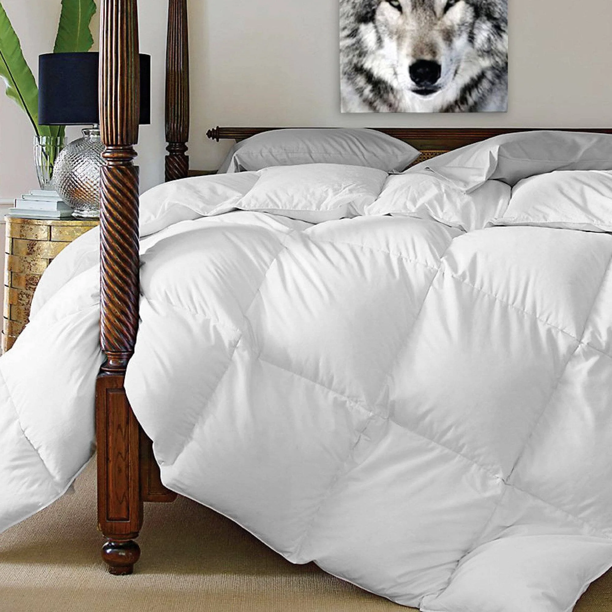 Contemporary Lauren Taylor – Oasis Feather Down Duvet Casual