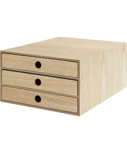 Premium A4 DRAWER NATURAL WOOD 3TIER NA User-Friendly