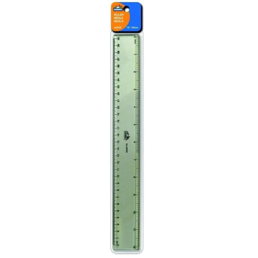 Prestigious Ruler – 12 30cm Plastic Recyclable