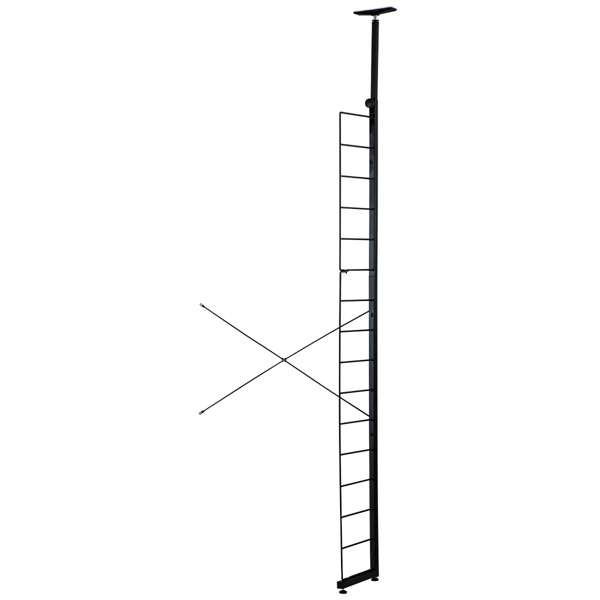 Elegant HEIGHT ADJUSTABLE WARDROBE SHELF ADDITIONAL SIDE PARTS BK Healthy