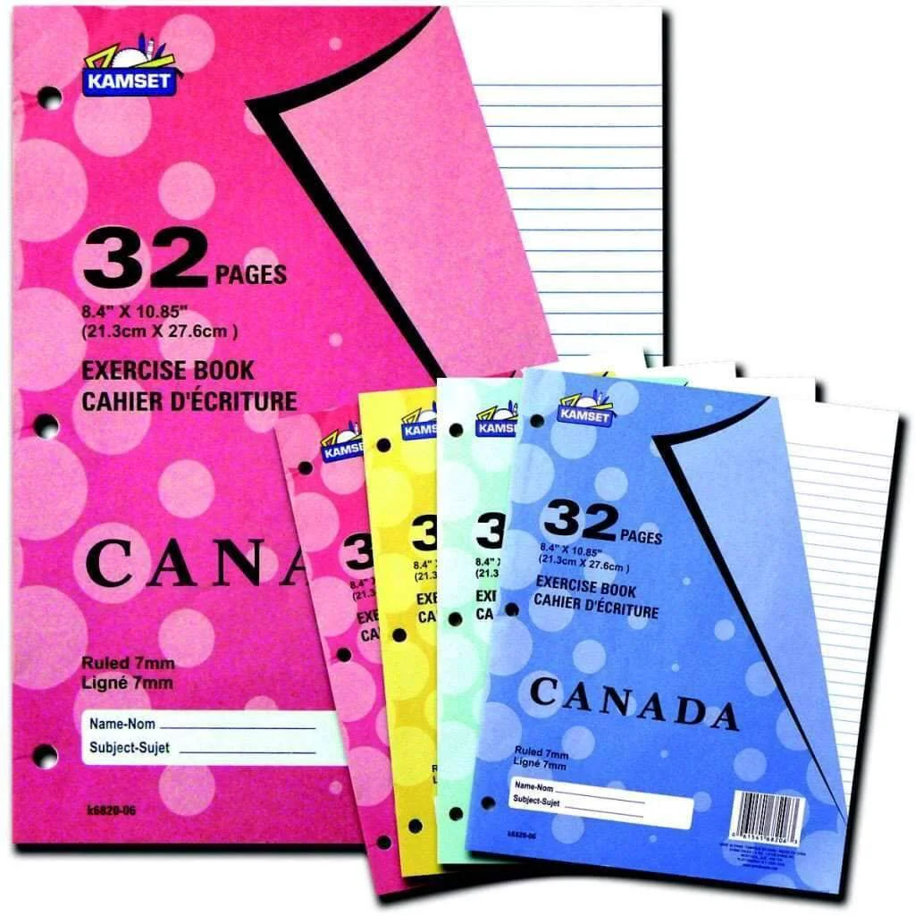Minimalist Exercise Book – 32 4pk Prestigious