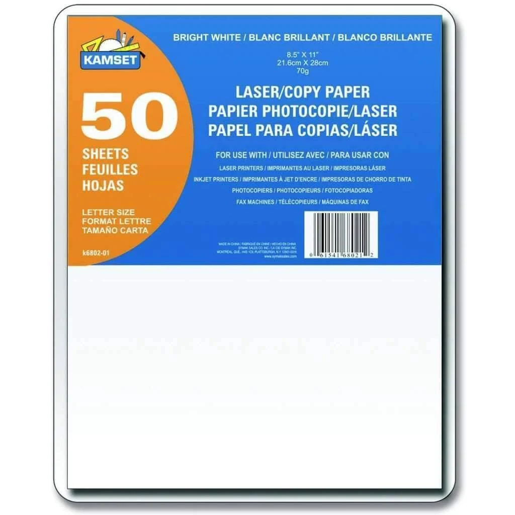 Efficient Copy Paper – 50 Original Design