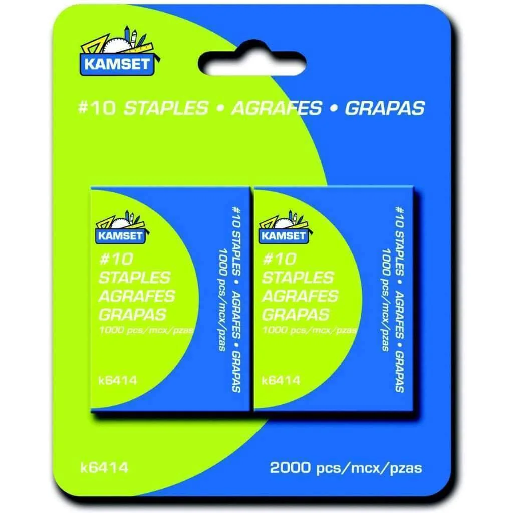 Relaxed Staples – 10 2000pcs Safe