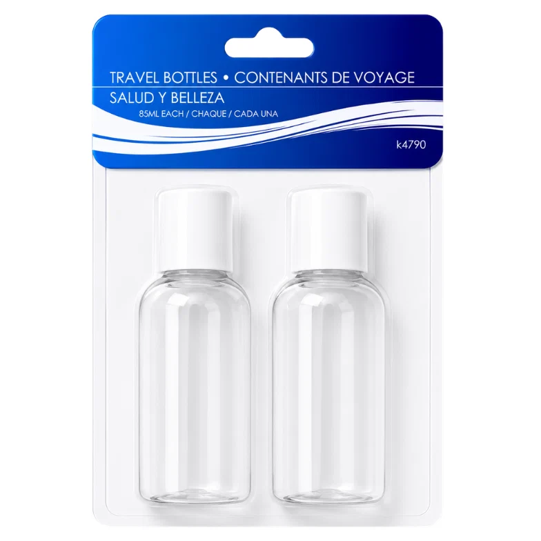 Eco-Friendly 2-Piece 85 ml Travel Bottle Set Contemporary