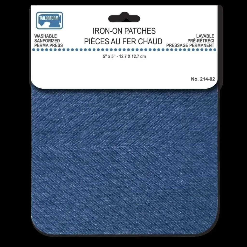 Excellent Iron On Denim Knee Patches Fad Verified