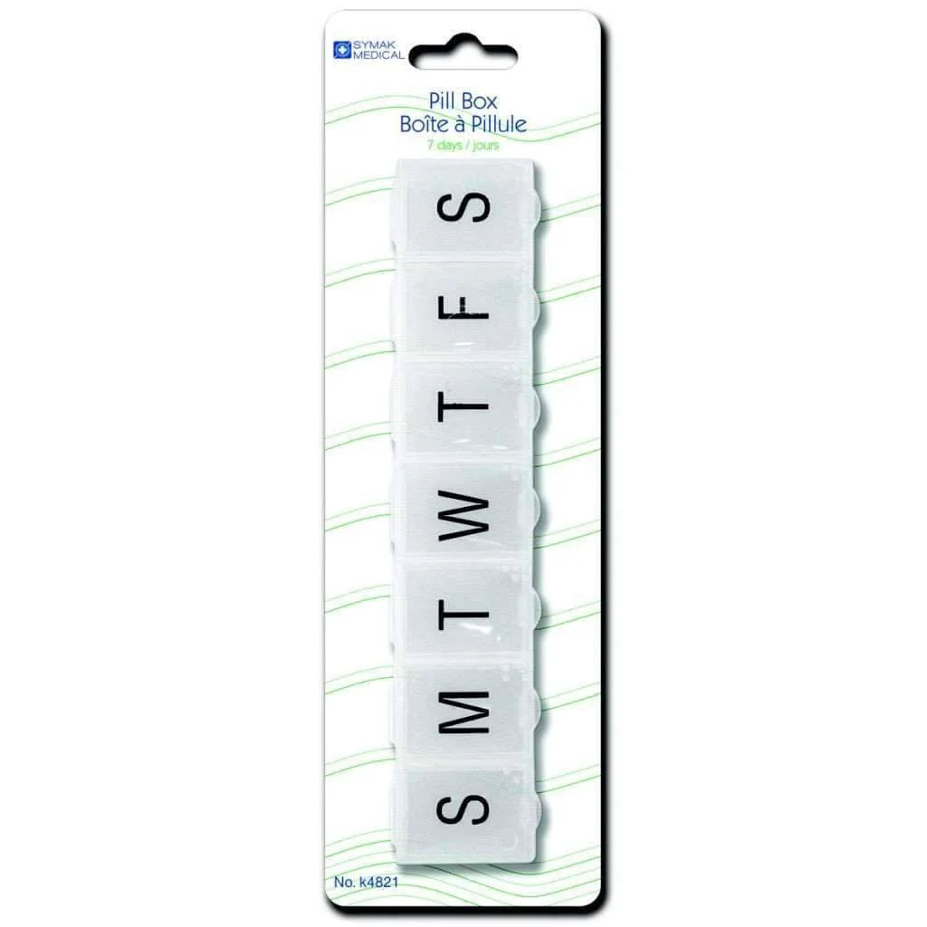 Minimalist Pill Box Comfortable