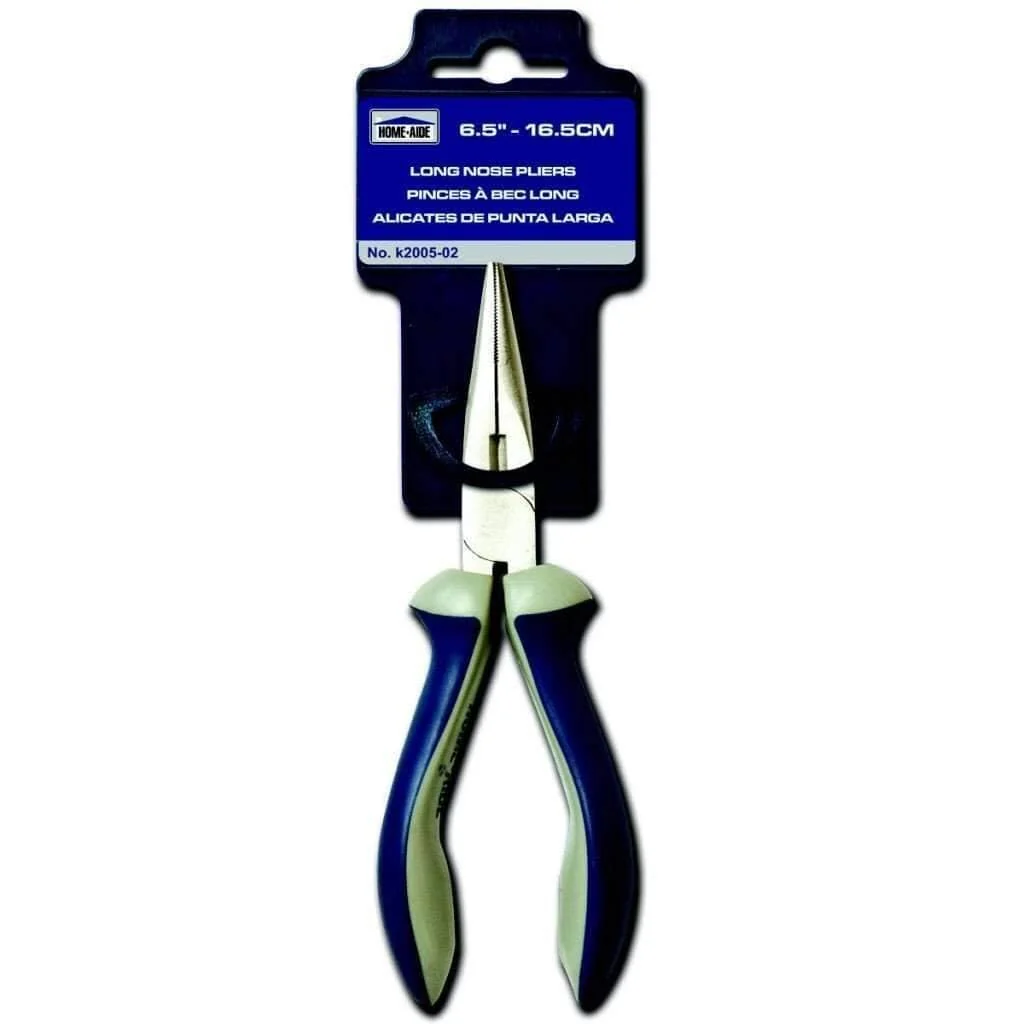 Durable Long Nose Pliers 6.5 Inch Reusable