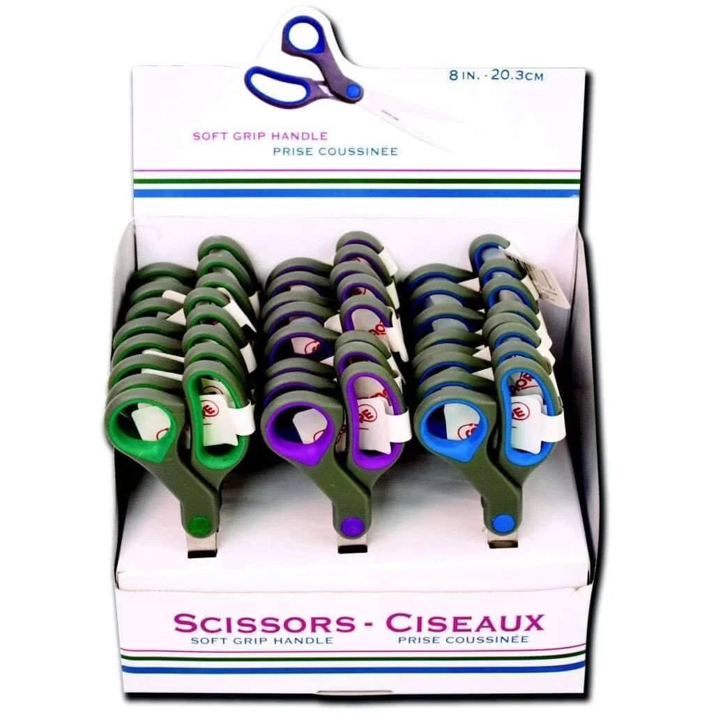 Authentic Scissors 8 Inch Soft Grip Fine Crafted
