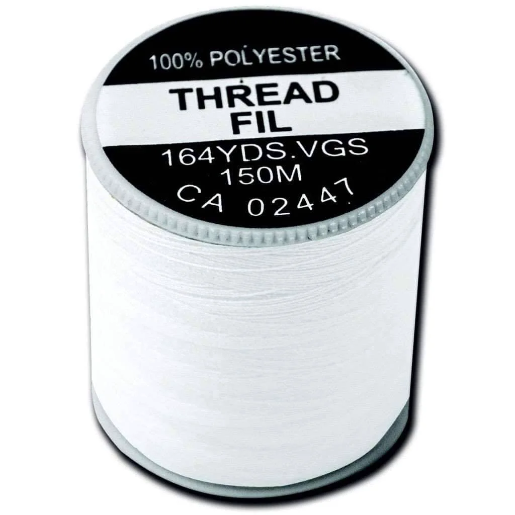Functional White Thread Polyester 150 Met Sophisticated