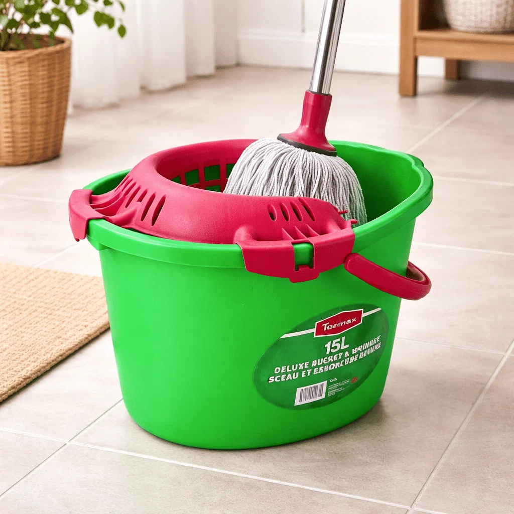 Green Tormax – 15L Bucket with Wringer Environmentally Friendly