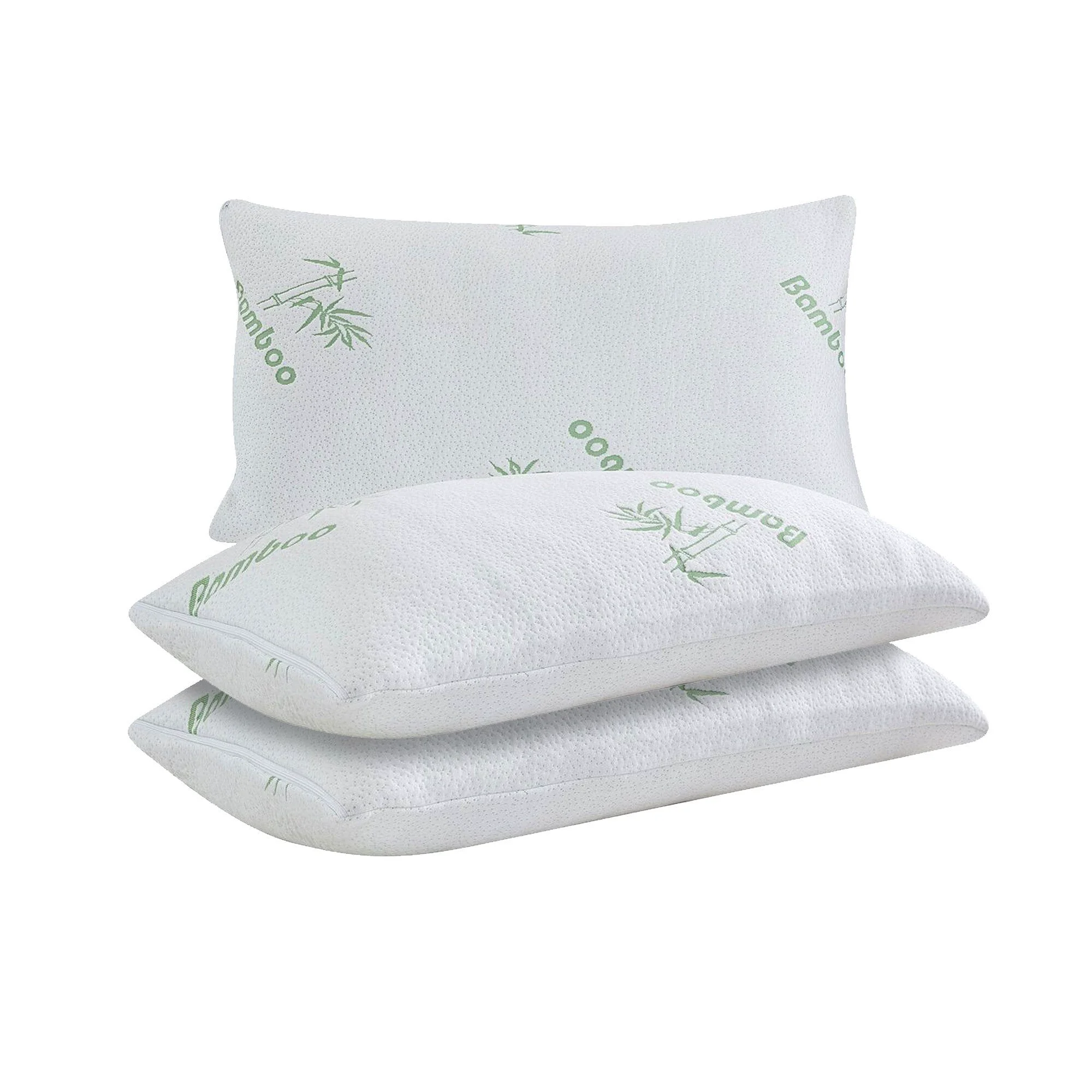 Fast W Home – Bamboo-Blend Quilted Pillow Protector Premium Material