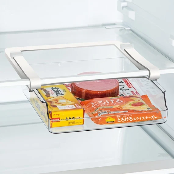 Original Design STORAGE UNDER THE REFRIGERATOR SHELF N BLANC M Practical