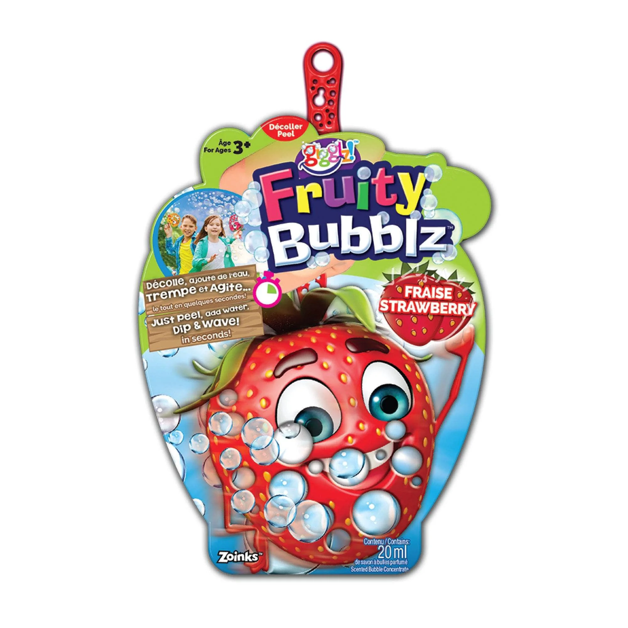 Recyclable Fruity Bubblz – Comes in 3 Scents Premium Material