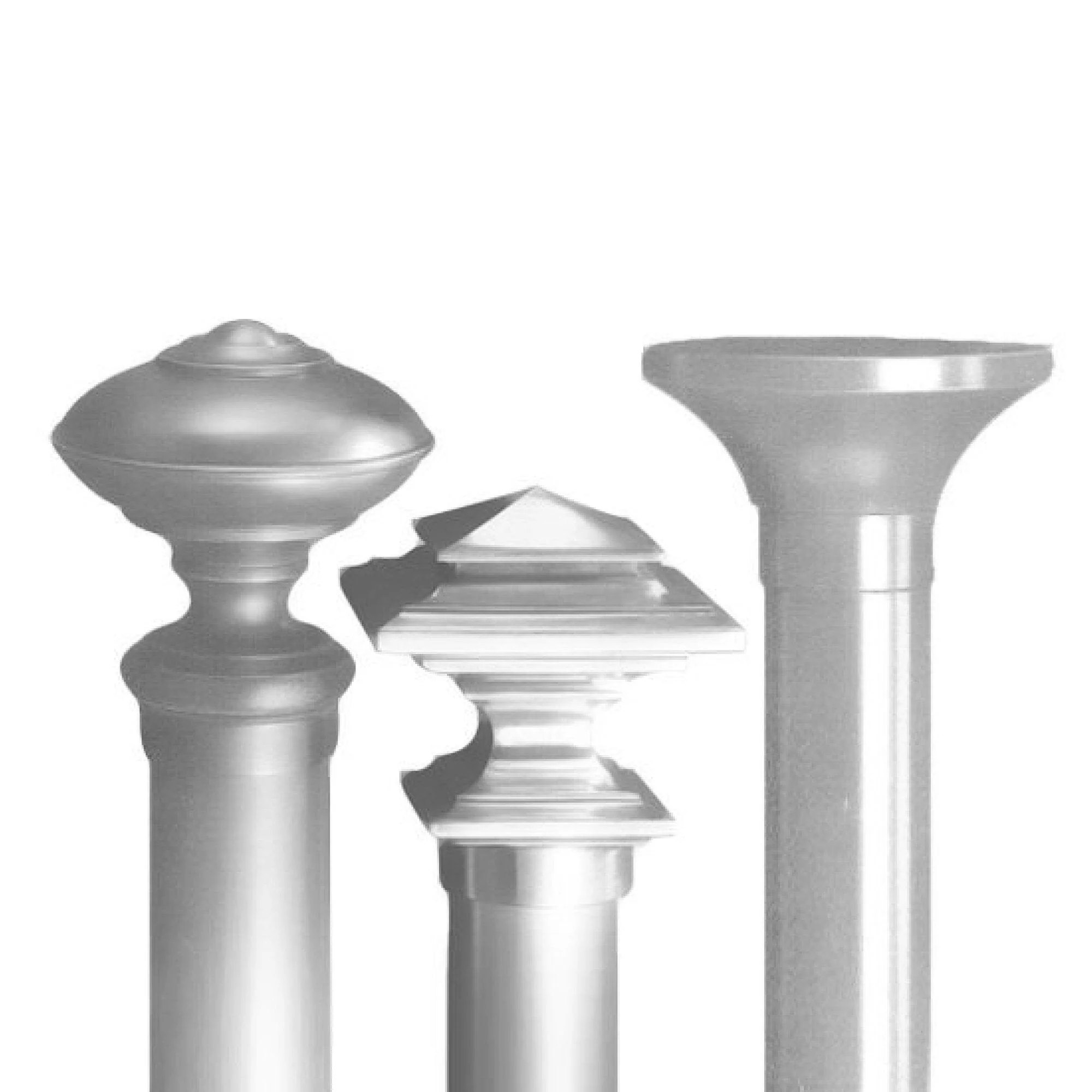 Stylish BELLAMY POLE SET – SILVER Responsible