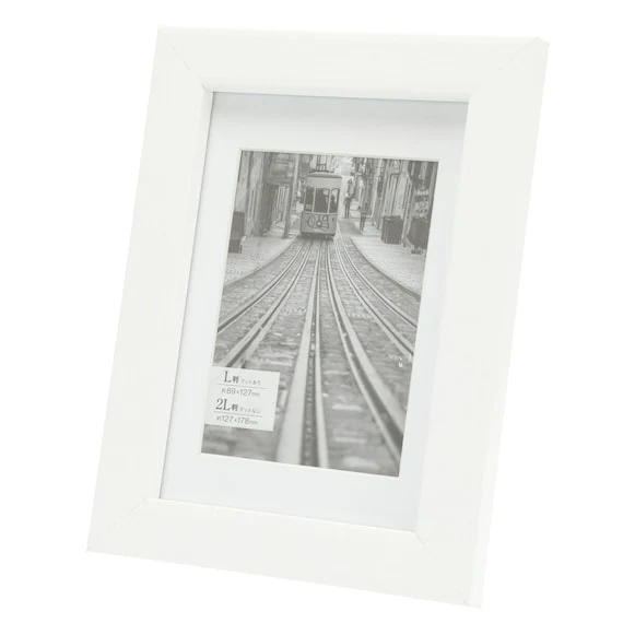 Recyclable PHOTO FRAME 3.5X5 quot WH Stylish