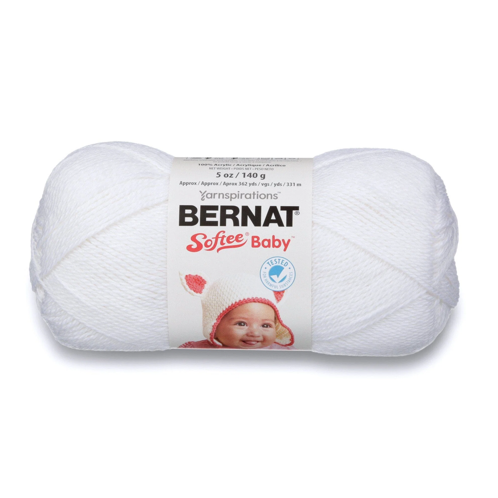 Pure Bernat Softee Baby White First-Class