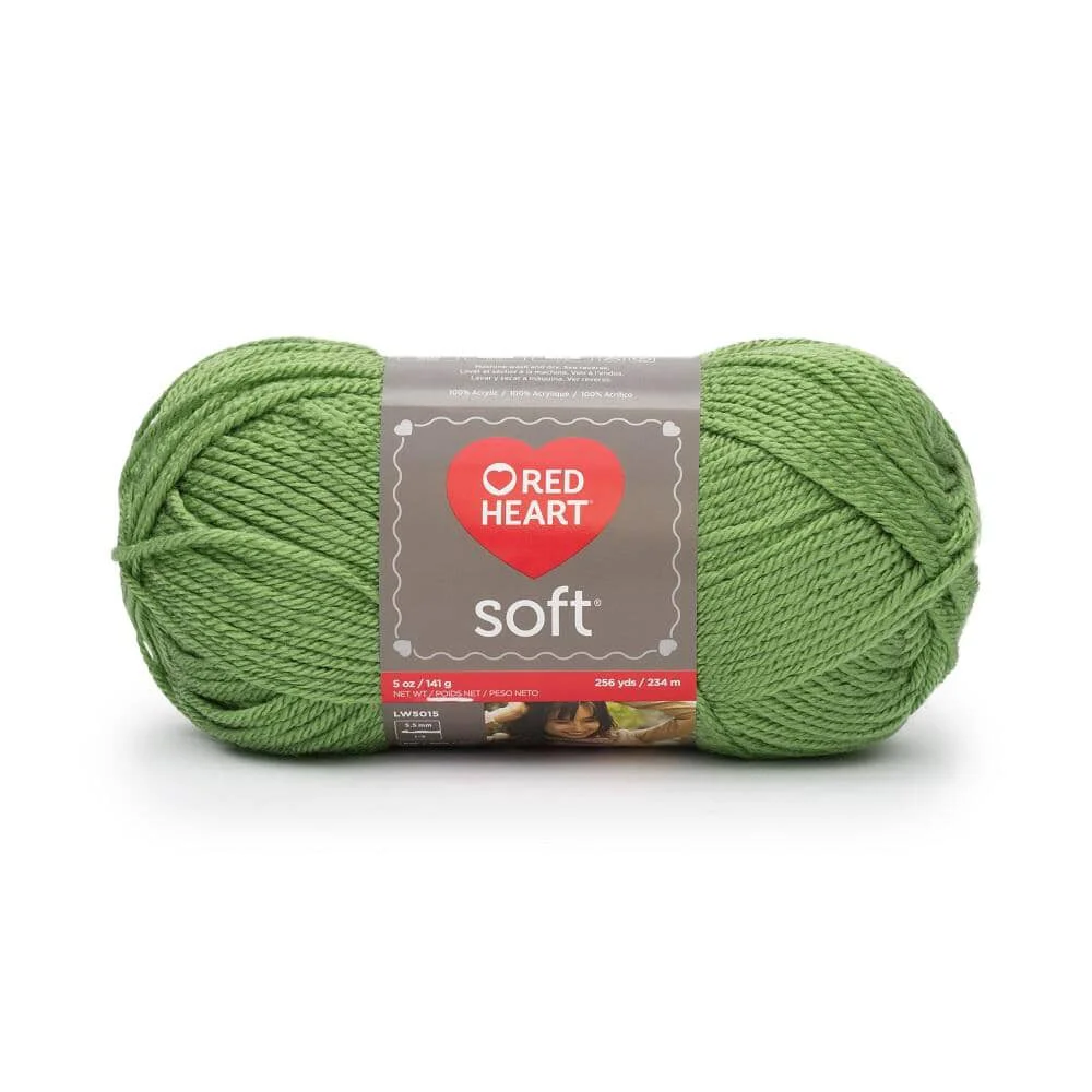 Relaxed Red Heart Soft Yarn Guacamole Flexible