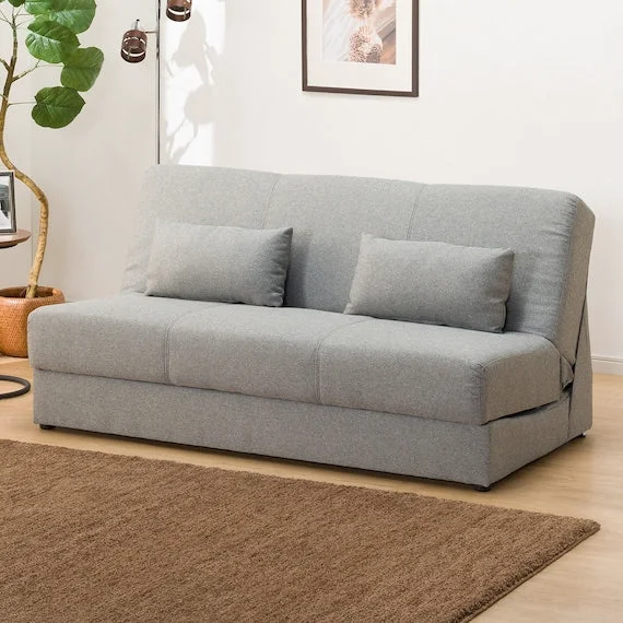 Top-Quality SOFABED MOBEL 2P BOLSTER GY Smooth