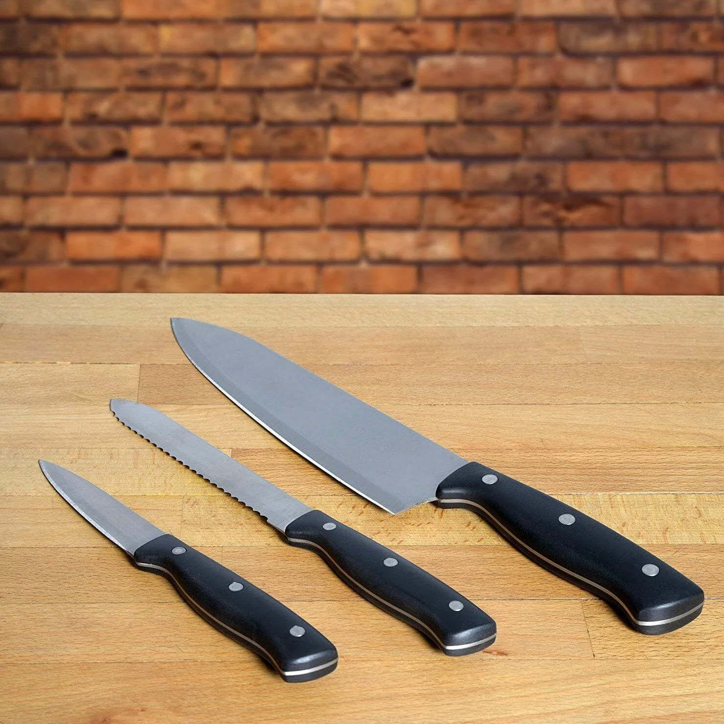 Reliable Triple Riveted Knife Sets Environmentally Friendly