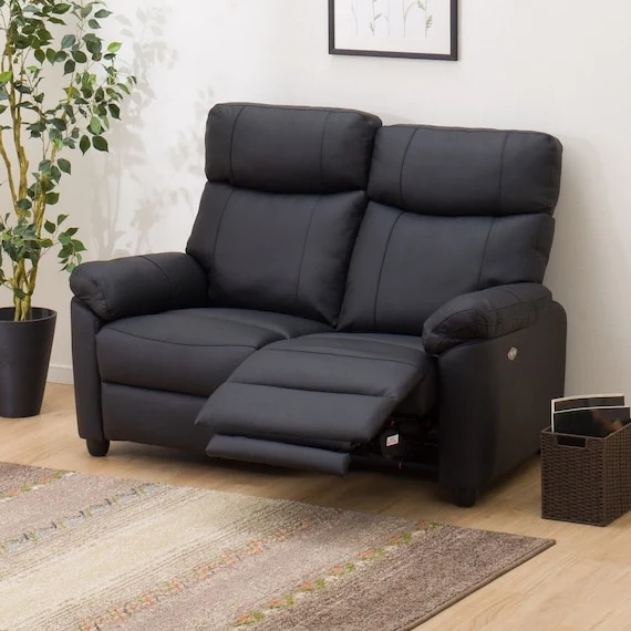 Practical 2P ELECTRIC SOFA GRAZE BK Effective