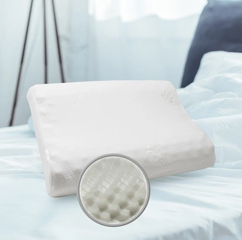 First-Class Memory Foam Massage Pillow Enhanced
