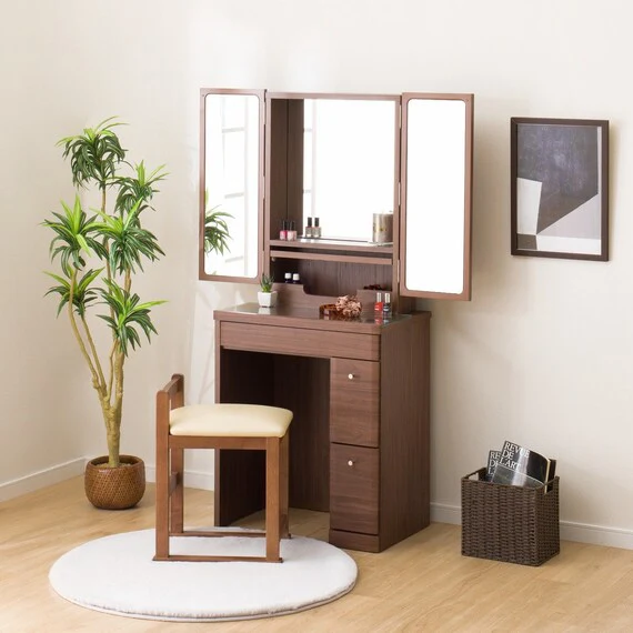 Modern THREE-SIDED MIRROR VANITY ASEAN DR2 60 MBR Contemporary