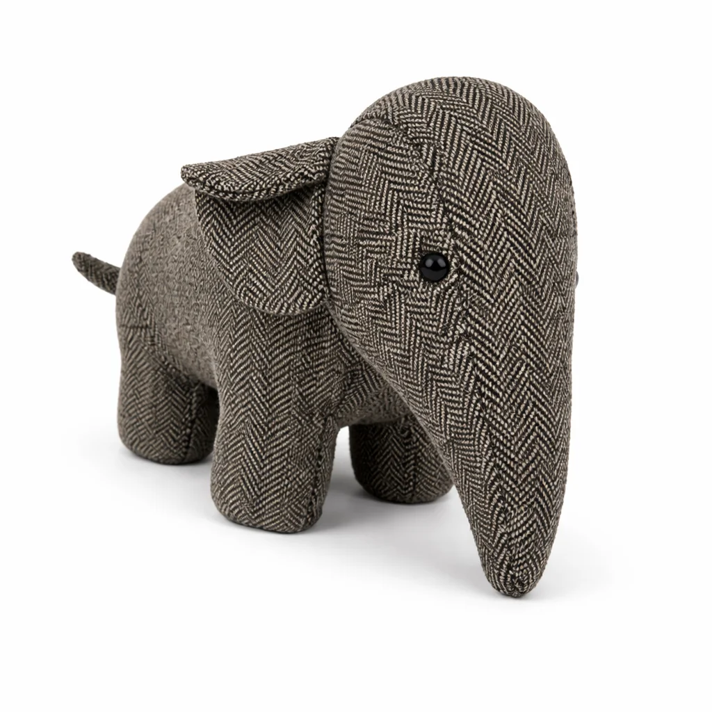 Healthy Elephant Fabric Door Stopper Prestigious