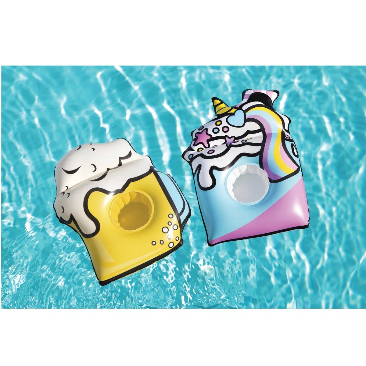High-Grade Summer Sips Pool Cup Holders Assorted Model Safe