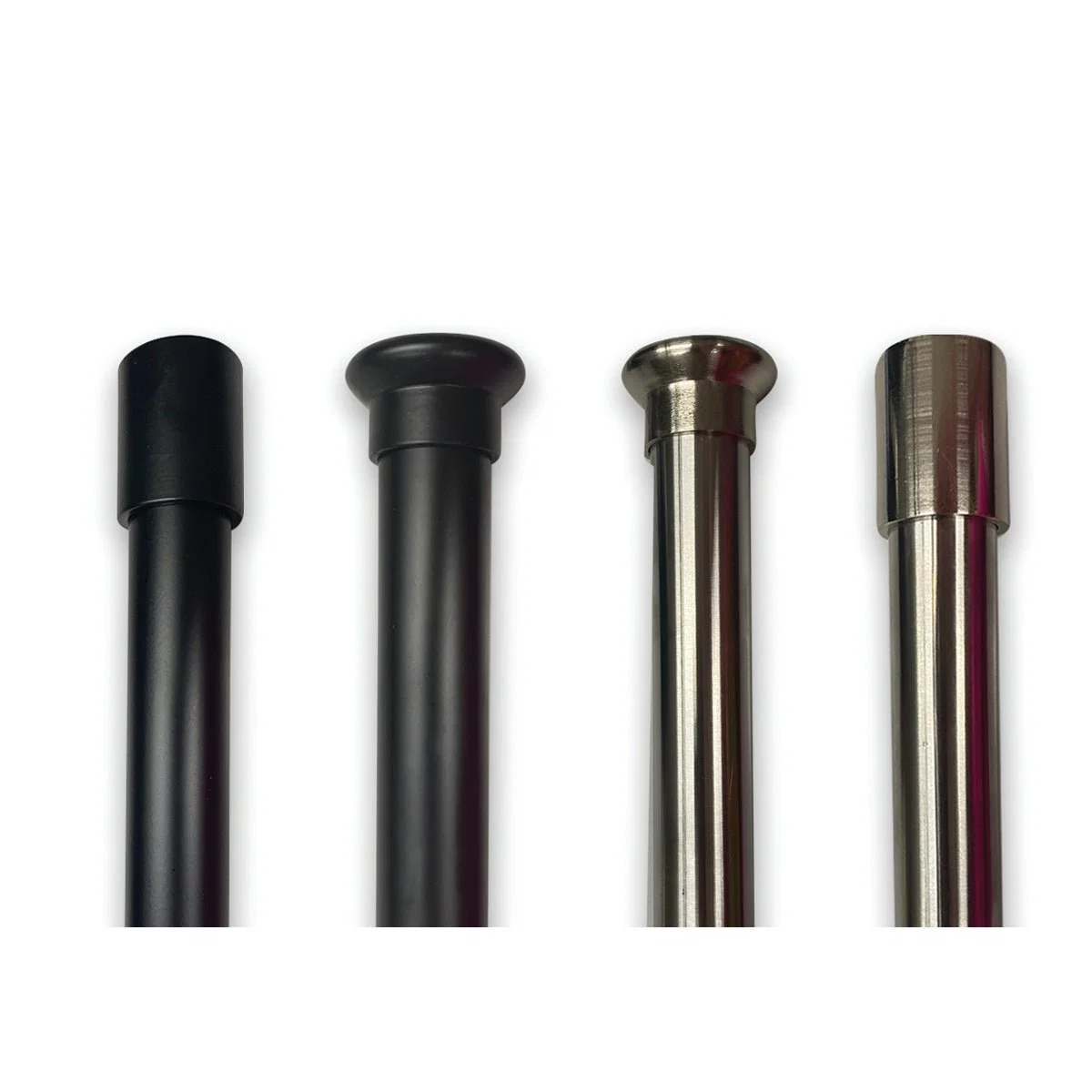 Detailed Pole Set Bright Nickel Basic Flat Official