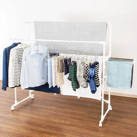 Luxury HEAVY DUTY DRYING RACK BH02 WH Dependable