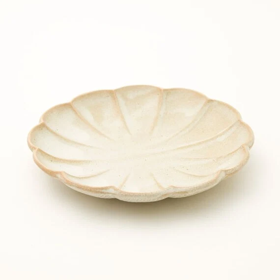 Professional ROUND DISH SHINOGI HAKUYU D16.7XH2.6 Traditional