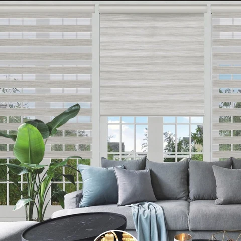 Prestigious Day amp Night – Cordless Wood Look Roller Blinds Beige Carefully Designed