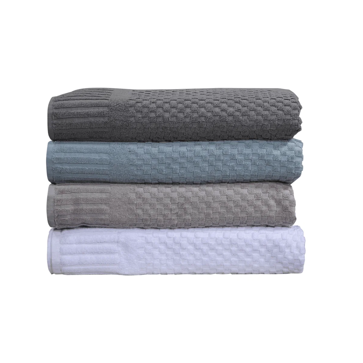 Next-Generation Waffle Bathroom Towels Stylish