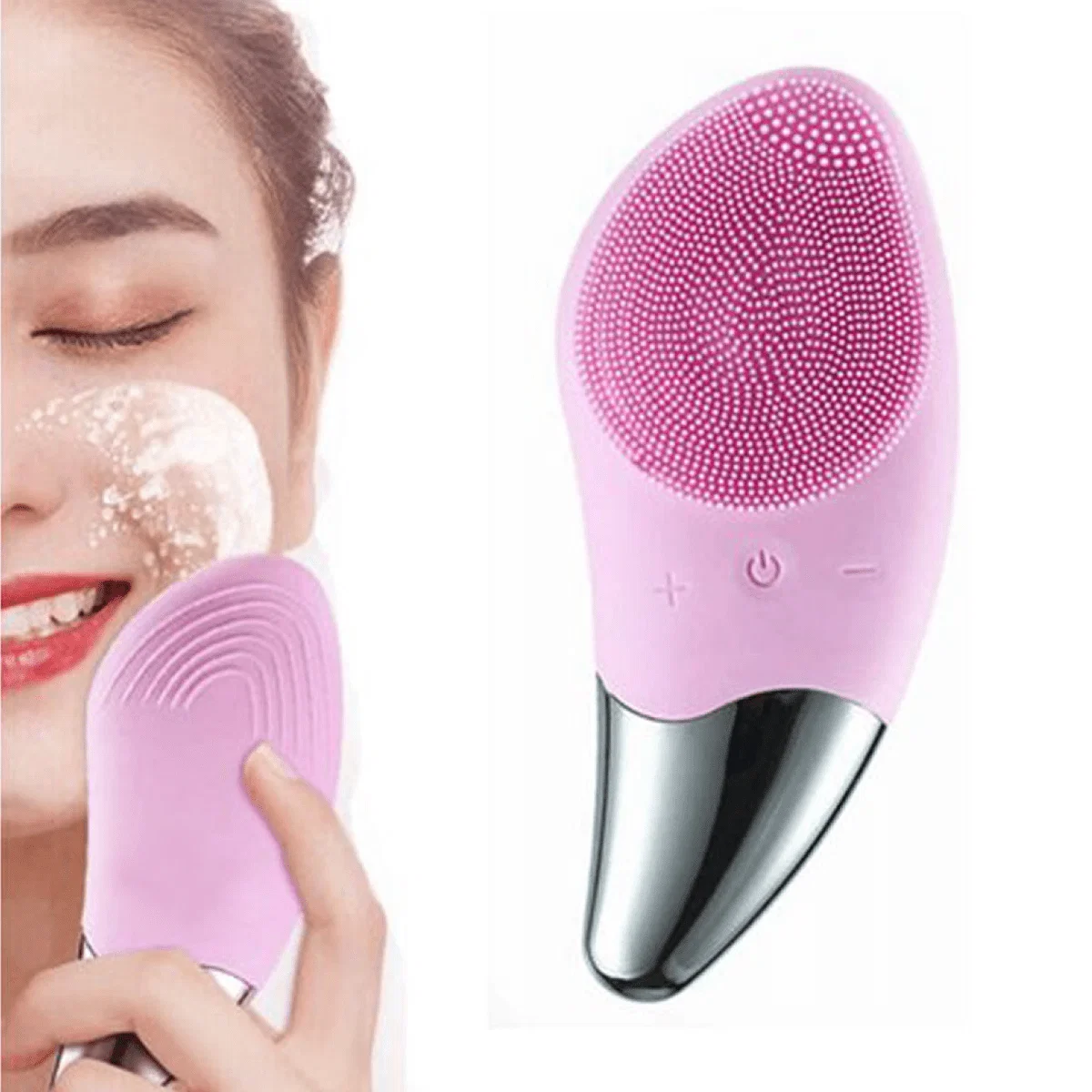 Fast Face Cleanser and Massager Brush Pure