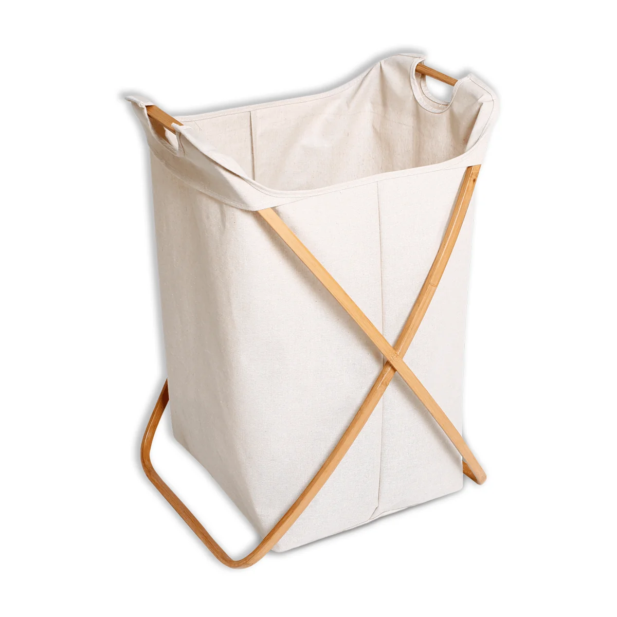 High-Quality LAUREN TAYLOR – Laundry Basket with Bamboo User-Friendly