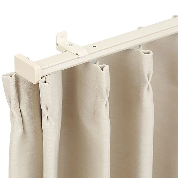 Trendy VEINED CURTAINRAIL KR3 WH 1M S Comfortable