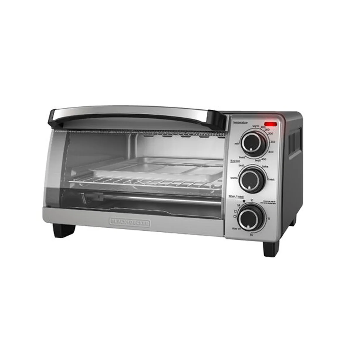 Powerful BLACK DECKER 4-Slice Convection Oven Reliable